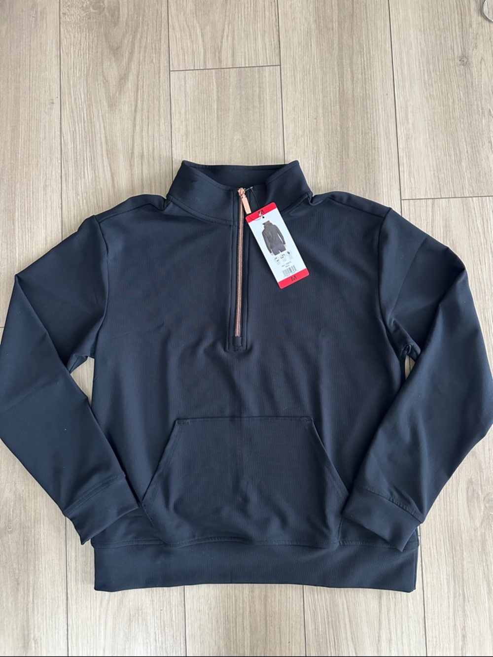 NWT Skechers GoWalk Women’s Ribbed Quarter Zip Size Medium